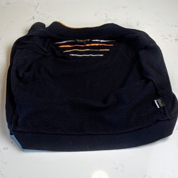 Rocawear Tri-Color Metallic Zip Cotton Fleece Cardigan - Picture 5 of 9